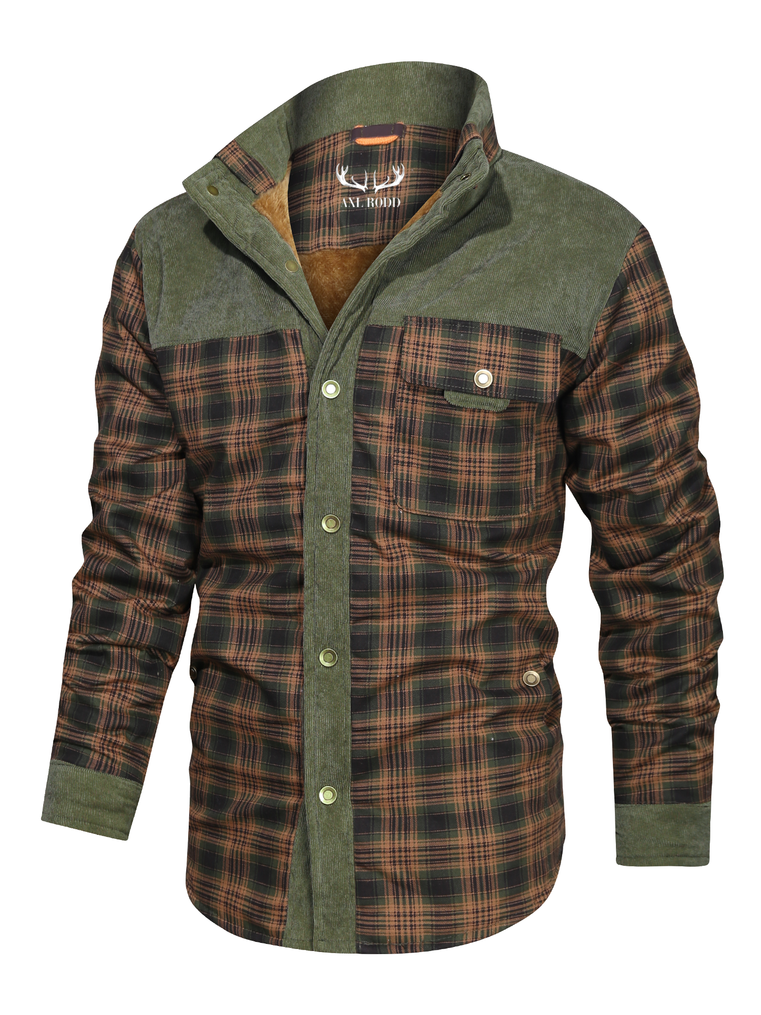 Men’s Lumber Jacket with Fur Lining in Winter Style | Warm Casual Coat