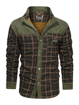 Men’s Lumber Jacket with Fur Lining in Winter Style | Warm Casual Coat