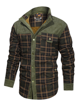 Men’s Lumber Jacket with Fur Lining in Winter Style | Warm Casual Coat