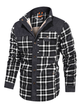 Men’s Lumber Jacket with Fur Lining in Winter Style | Warm Casual Coat
