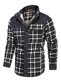 Men’s Lumber Jacket with Fur Lining in Winter Style | Warm Casual Coat