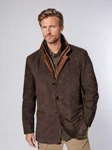 Men’s Vintage Leather Jacket | Classic Brown | Smart Casual Outerwear
