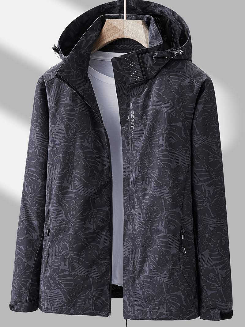 Men’s Waterproof Jacket in Weatherproof Winter Style | Warm Outdoor Coat