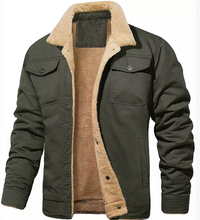 Men’s Bomber Jacket in Thermal Windproof Style | Stylish Winter Outerwear