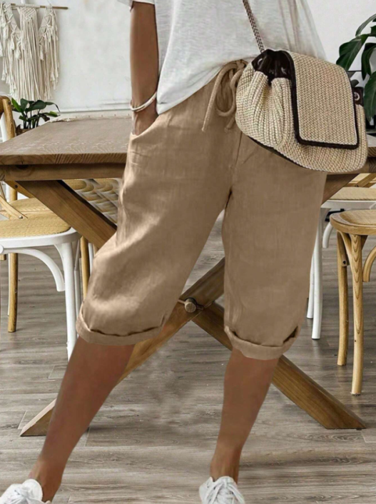 Drawstring Waist Shorts | Lightweight Fit | Summer Style | With Pockets