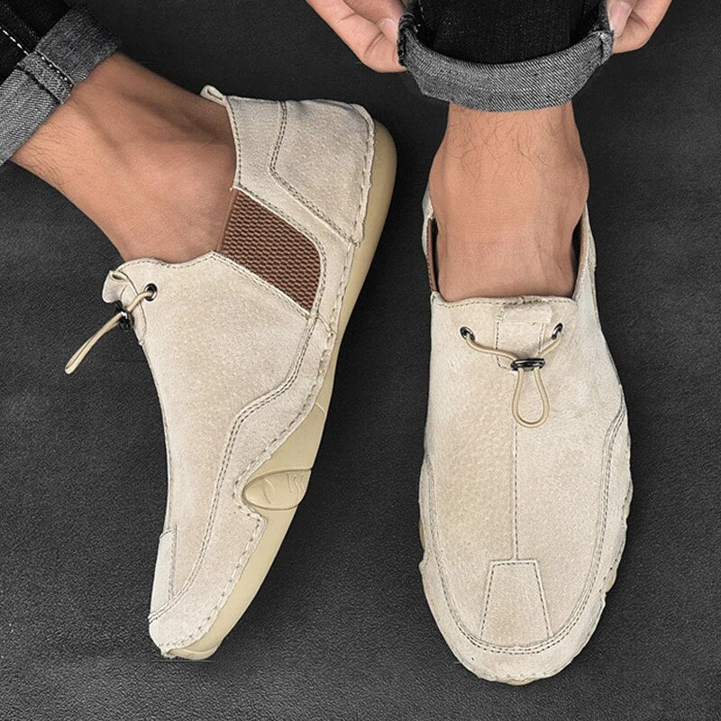 Men’s Barefoot Loafers in Classic Slip-On Style | Comfortable Walking Shoes