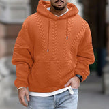 Men’s Printed Hoodie in Relaxed Streetwear Style | Casual Knit Sweatshirt