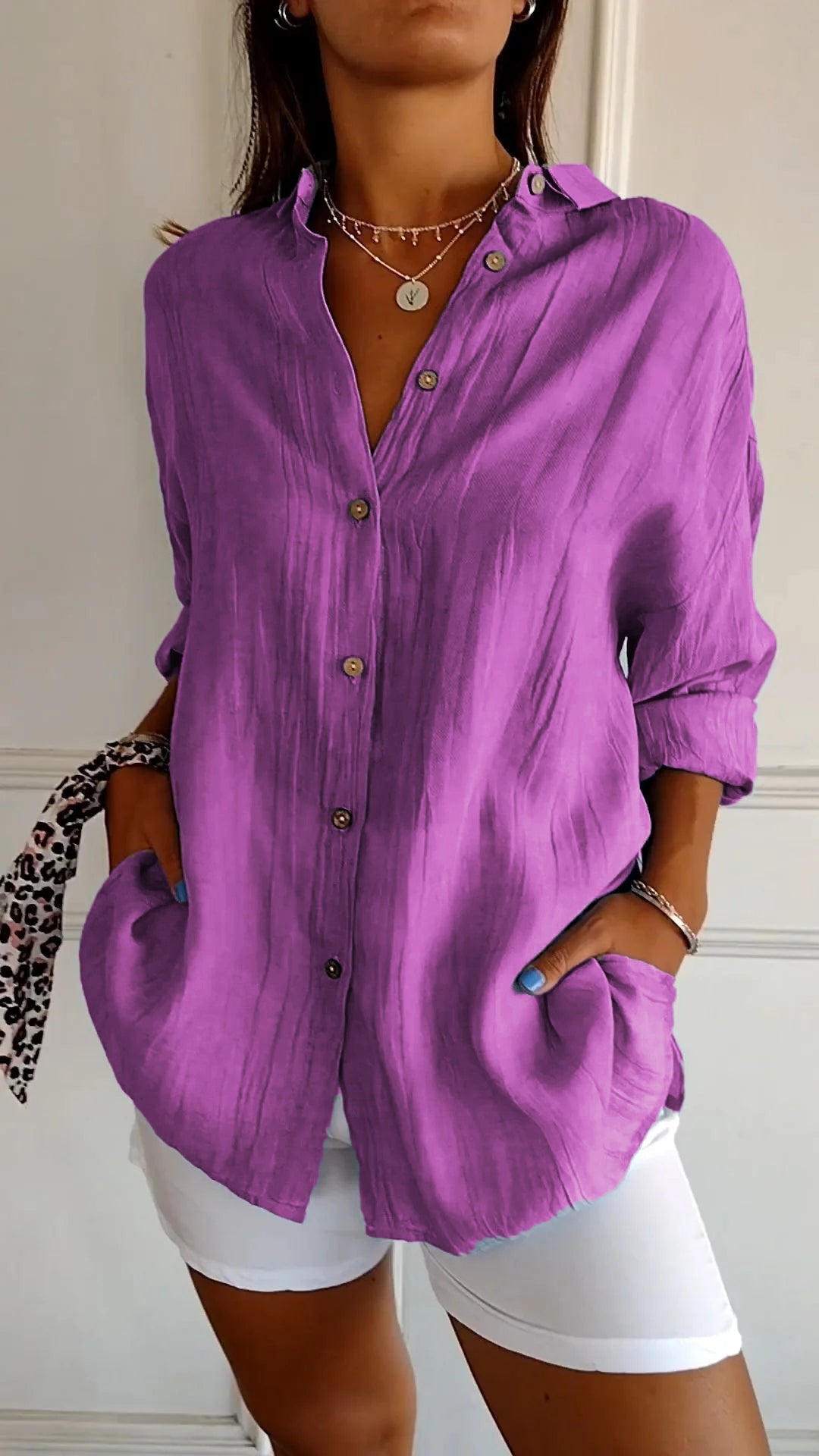 Button Down Shirt for Women | Summer Style | Casual Fit
