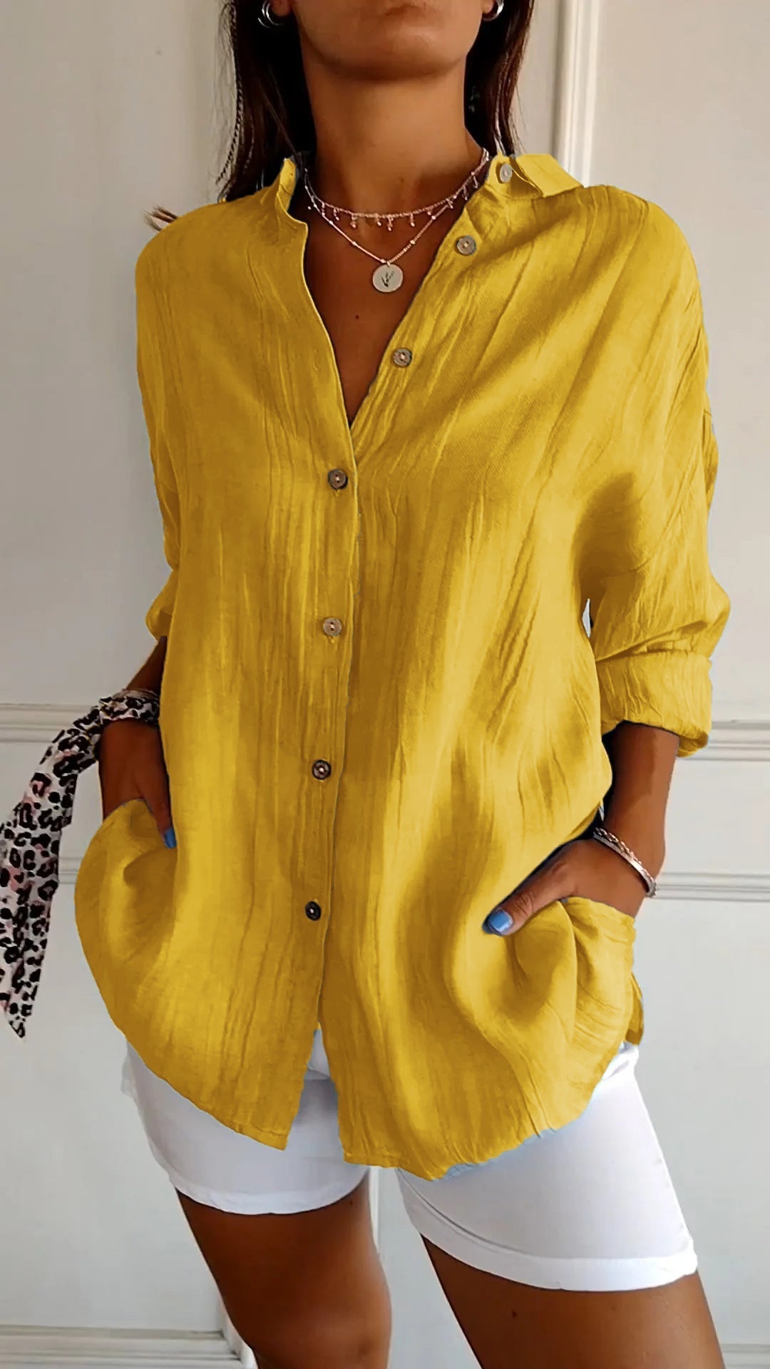 Button Down Shirt for Women | Summer Style | Casual Fit