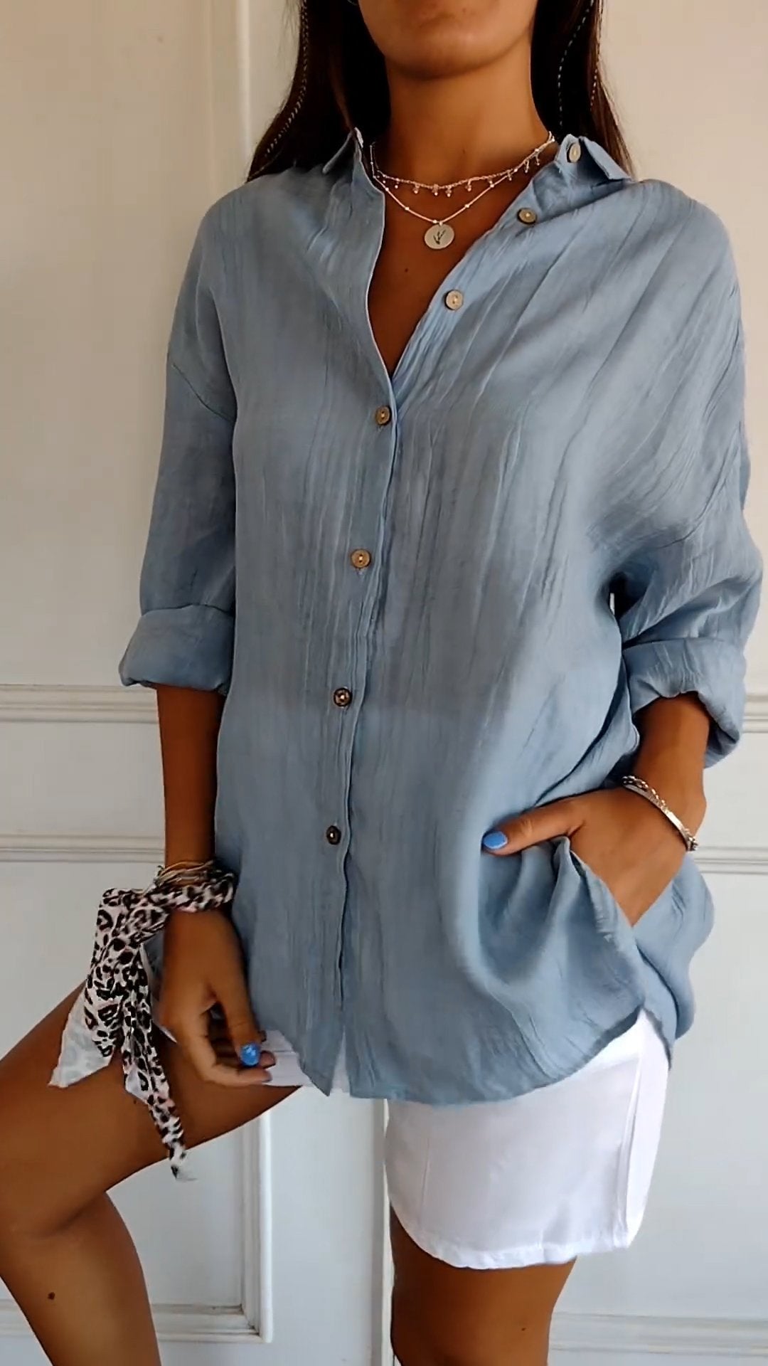 Button Down Shirt for Women | Summer Style | Casual Fit
