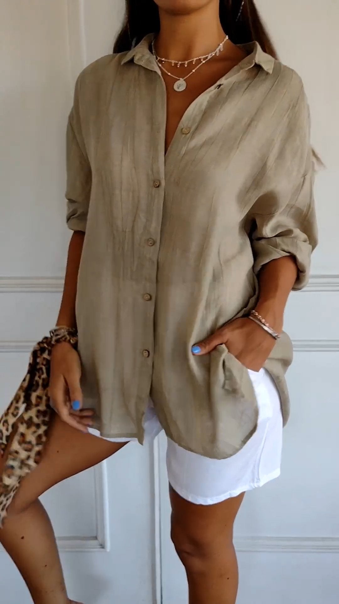 Button Down Shirt for Women | Summer Style | Casual Fit
