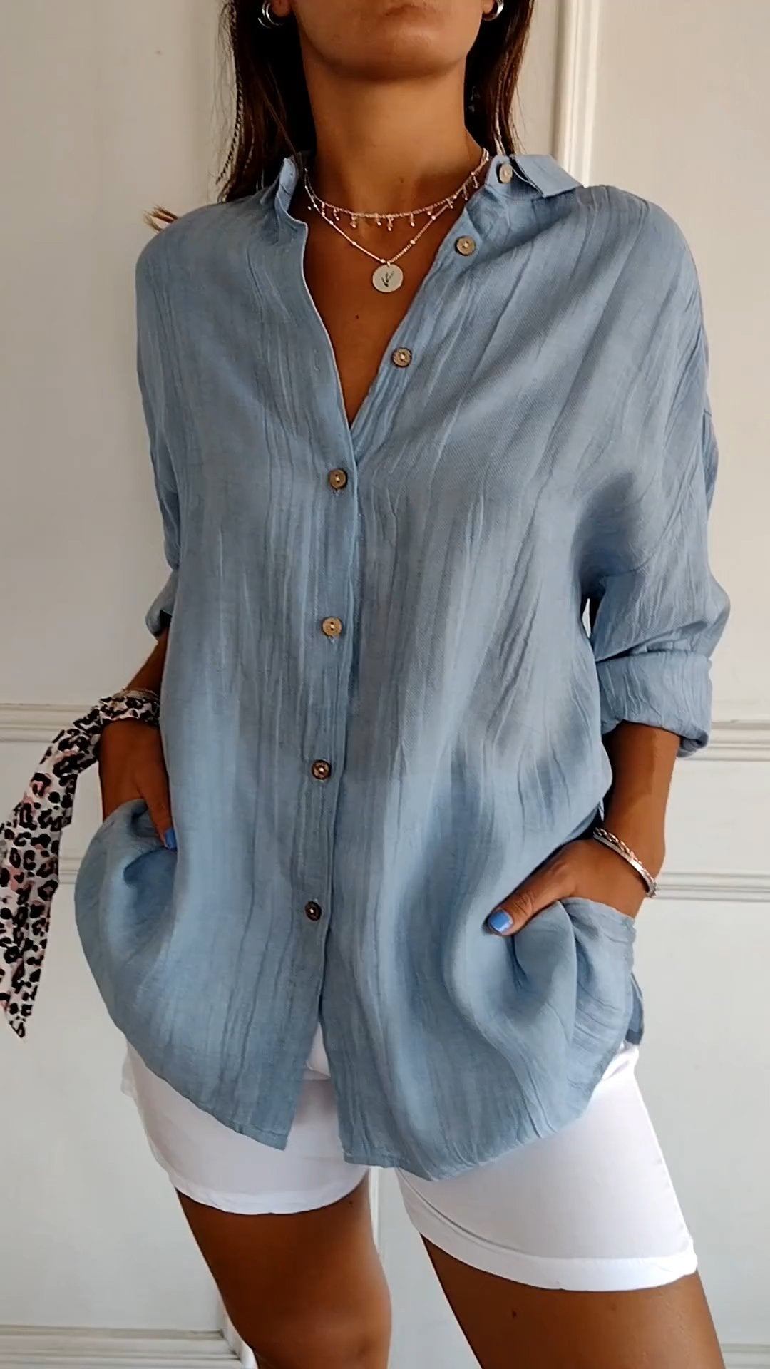 Button Down Shirt for Women | Summer Style | Casual Fit
