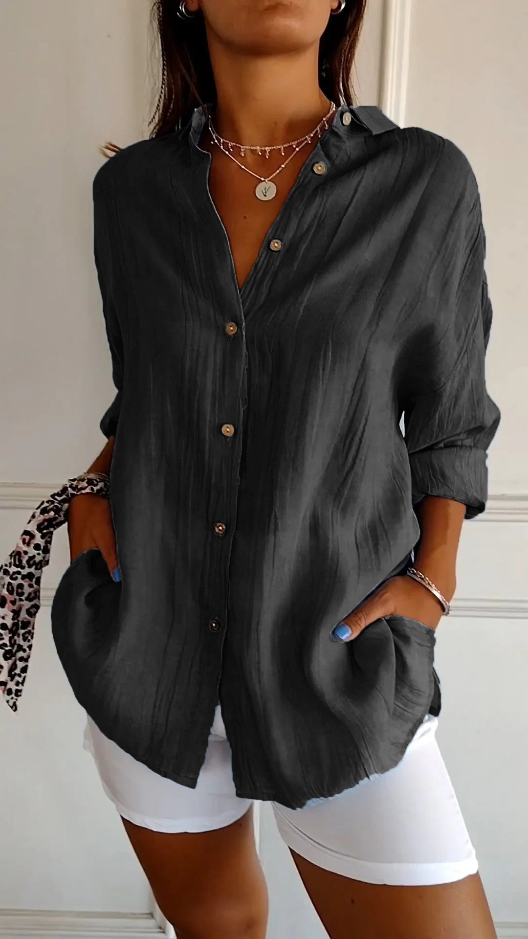 Button Down Shirt for Women | Summer Style | Casual Fit