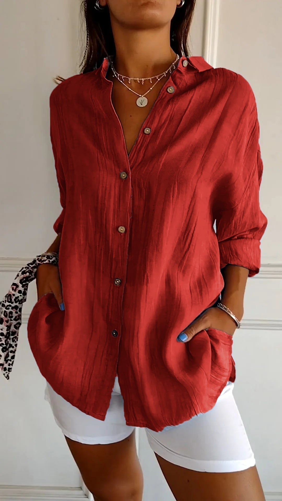 Button Down Shirt for Women | Summer Style | Casual Fit