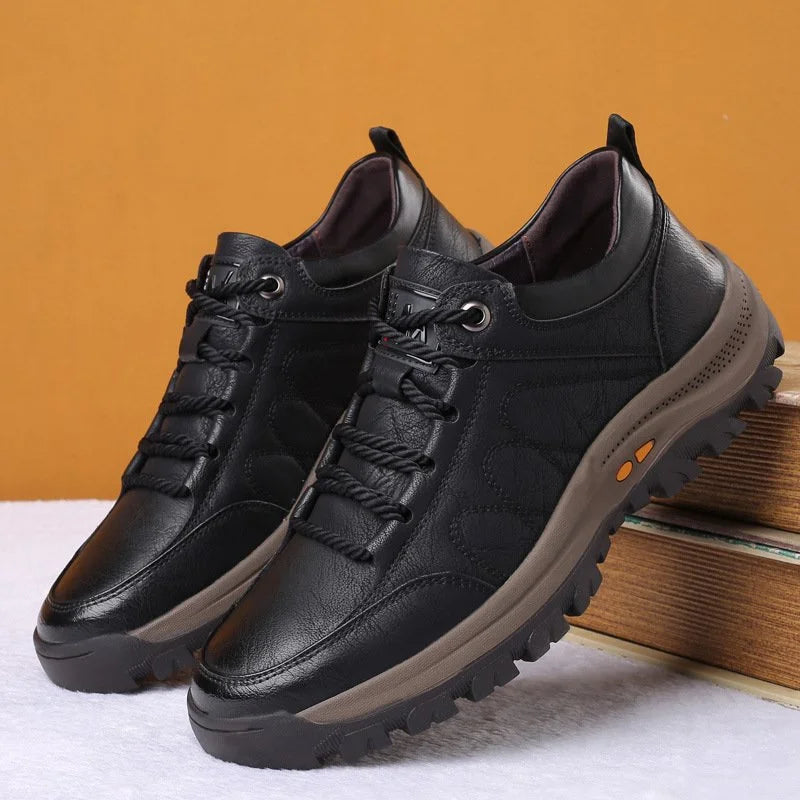 Men’s Outdoor Shoes | Waterproof Comfortable Footwear | Orthopedic Support | Casual All-Weather Design