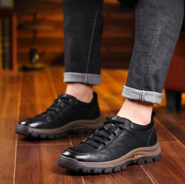 Men’s Outdoor Shoes | Waterproof Comfortable Footwear | Orthopedic Support | Casual All-Weather Design