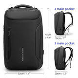 Waterproof Laptop Backpack | Oxford Fabric | USB Charging Port | Multi-Carry Design