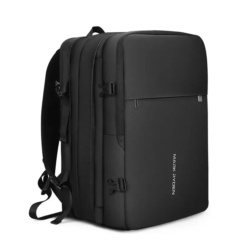 Expandable Laptop Backpack | Water-Resistant Oxford Fabric | USB Charging Port | Travel-Friendly Design
