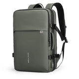 Expandable Laptop Backpack | Water-Resistant Oxford Fabric | USB Charging Port | Travel-Friendly Design