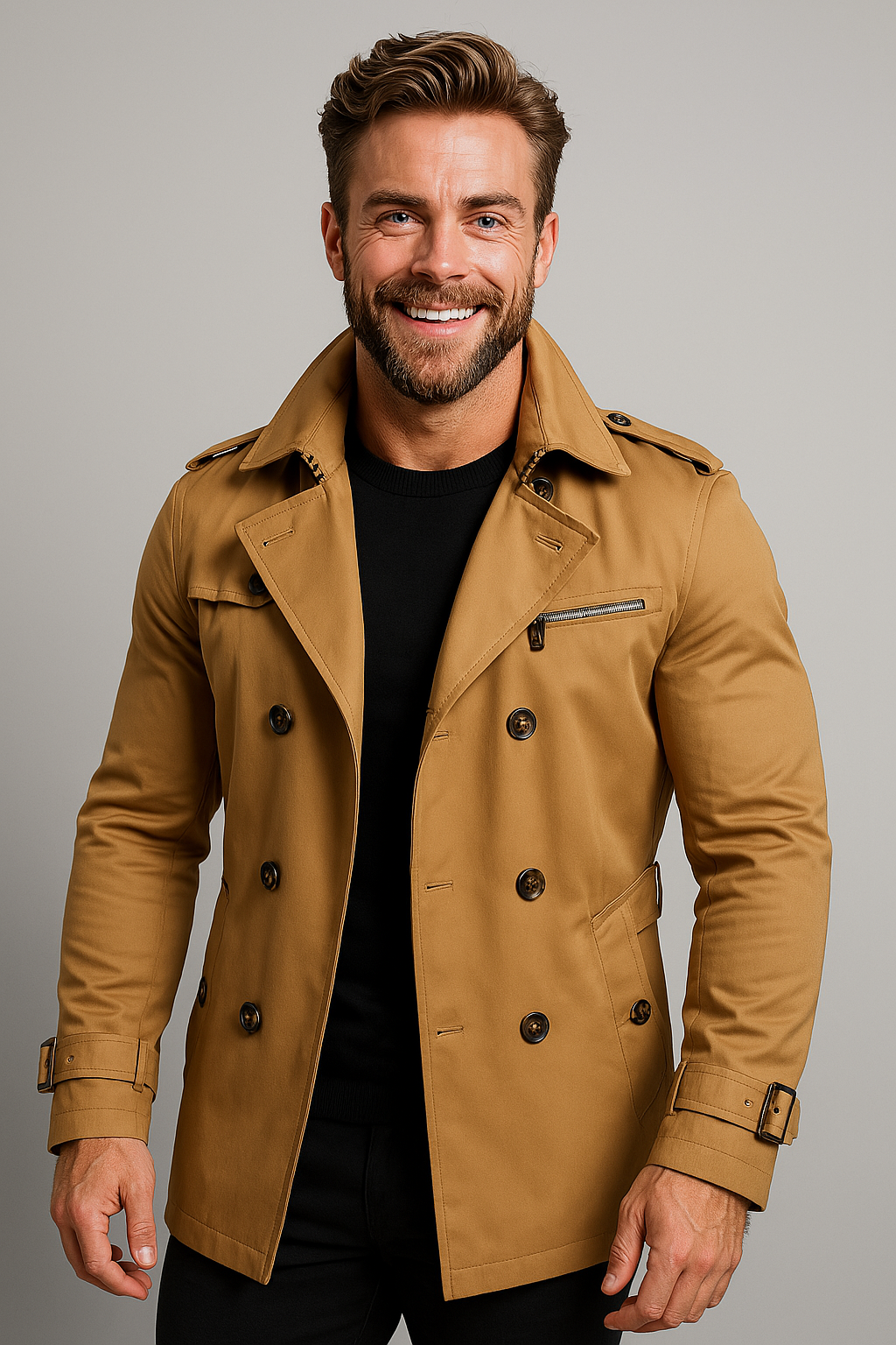 Men’s Blazer Jacket in Tailored Winter Fit | Smart Casual and Business Coat
