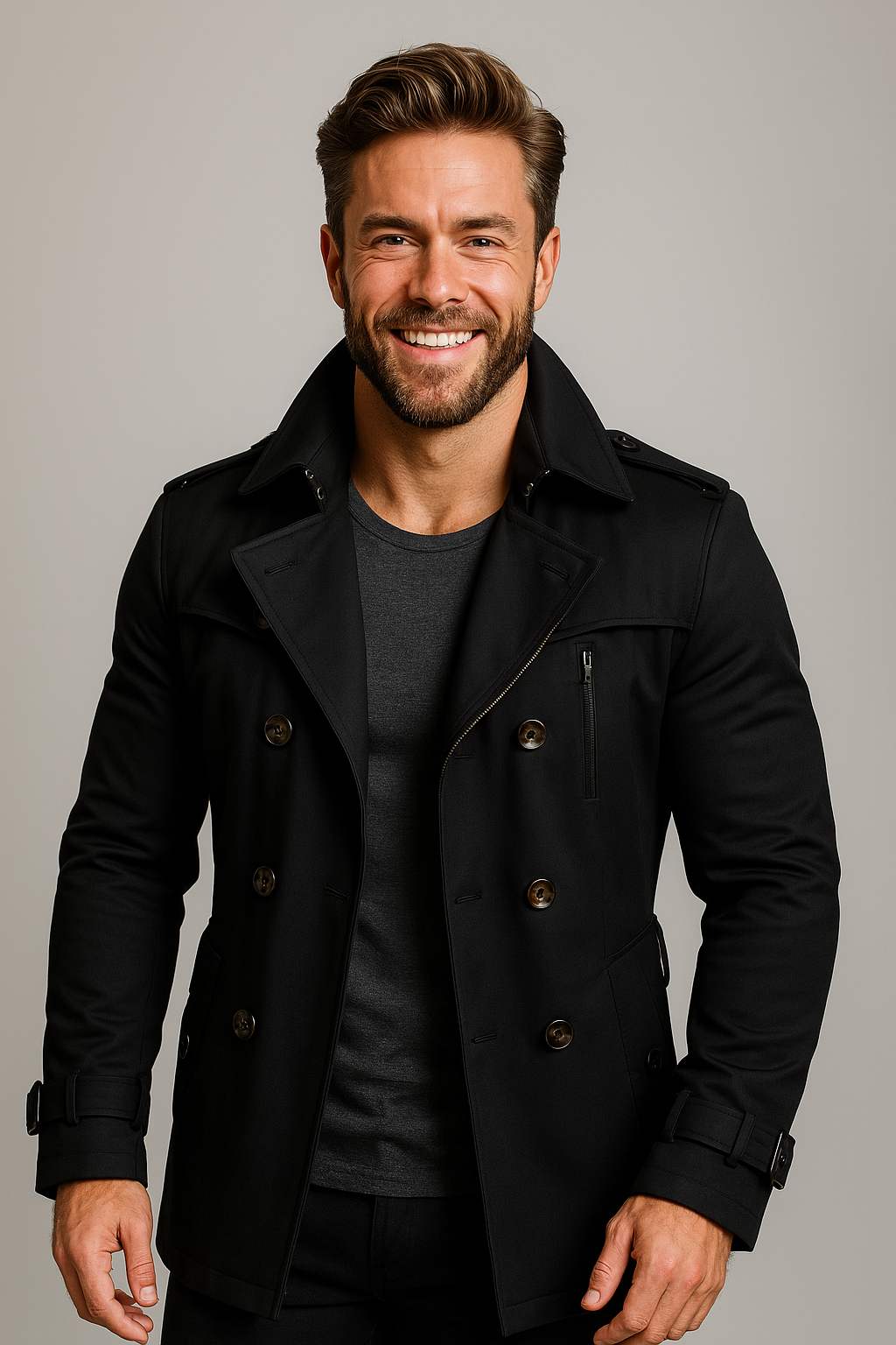 Men’s Blazer Jacket in Tailored Winter Fit | Smart Casual and Business Coat