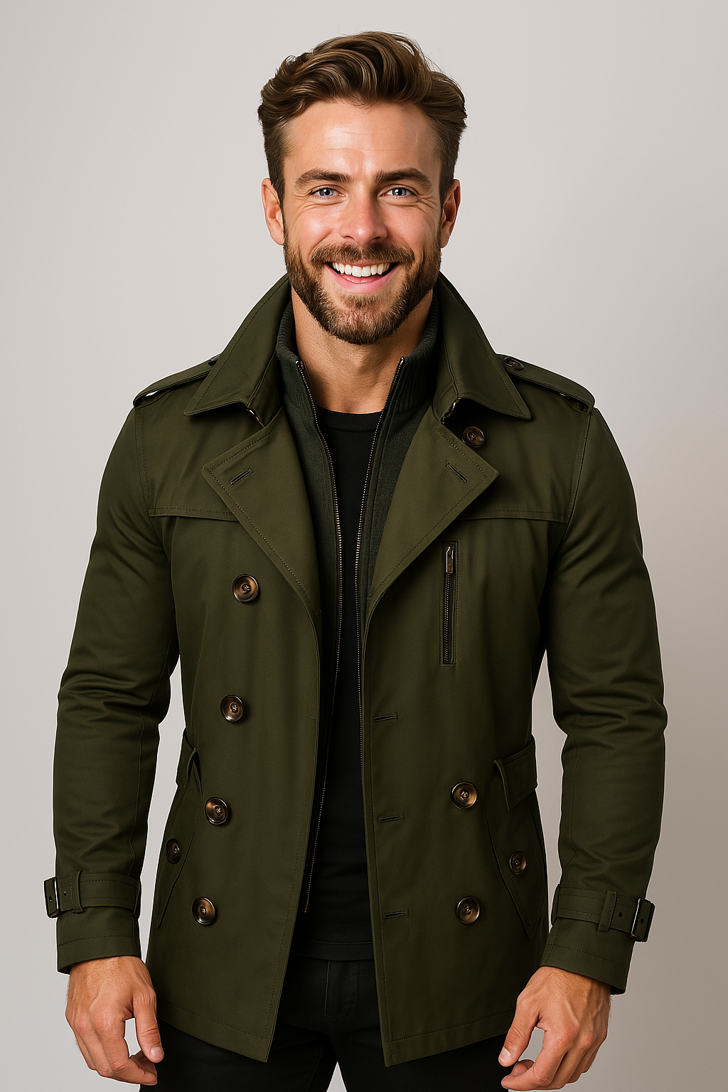 Men’s Blazer Jacket in Tailored Winter Fit | Smart Casual and Business Coat