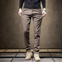 Men’s Fleece Pants in Straight Casual Fit | Warm Joggers for Everyday Comfort