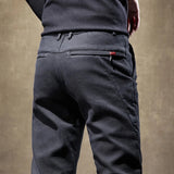 Men’s Fleece Pants in Straight Casual Fit | Warm Joggers for Everyday Comfort