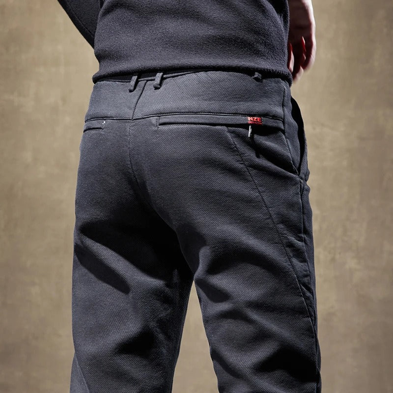 Men’s Fleece Pants in Straight Casual Fit | Warm Joggers for Everyday Comfort