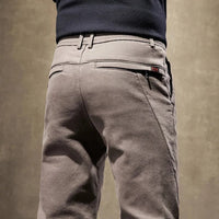 Men’s Fleece Pants in Straight Casual Fit | Warm Joggers for Everyday Comfort