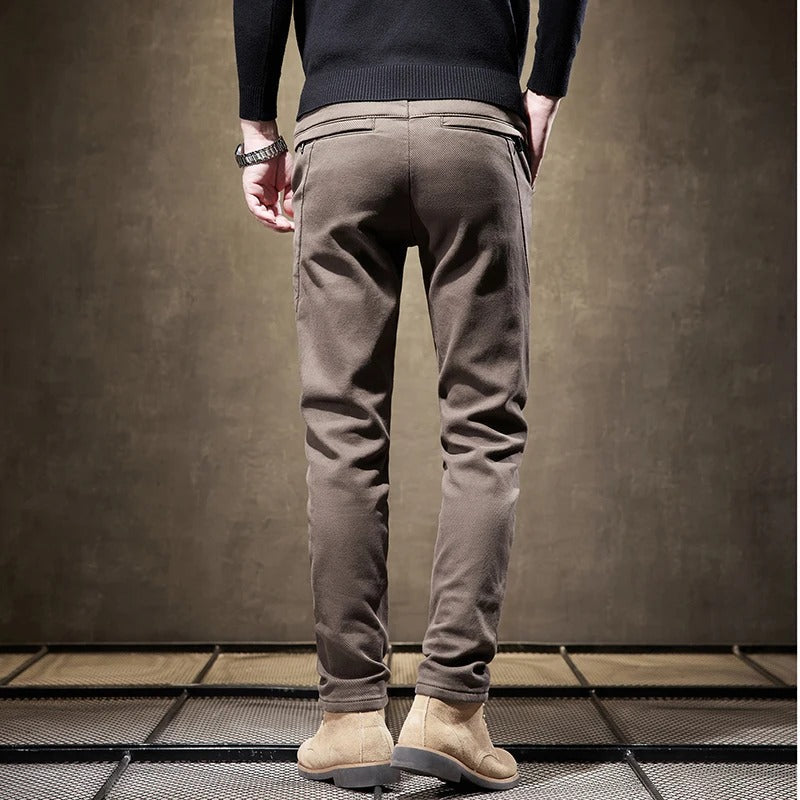 Men’s Fleece Pants in Straight Casual Fit | Warm Joggers for Everyday Comfort