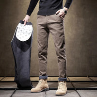 Men’s Fleece Pants in Straight Casual Fit | Warm Joggers for Everyday Comfort