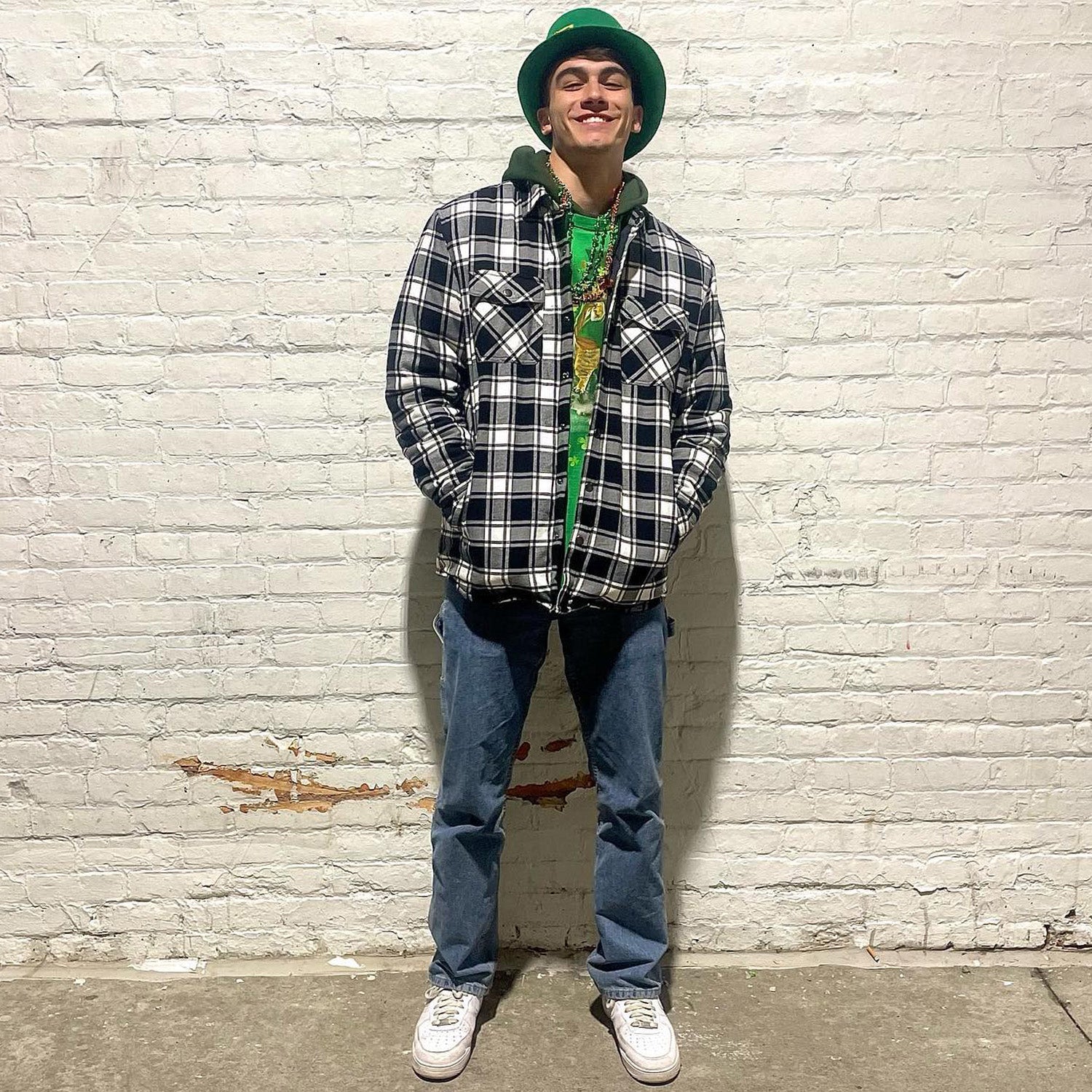 Men’s Quilted Flannel Jacket in Padded Casual Fit | Warm All-Season Shirt Coat