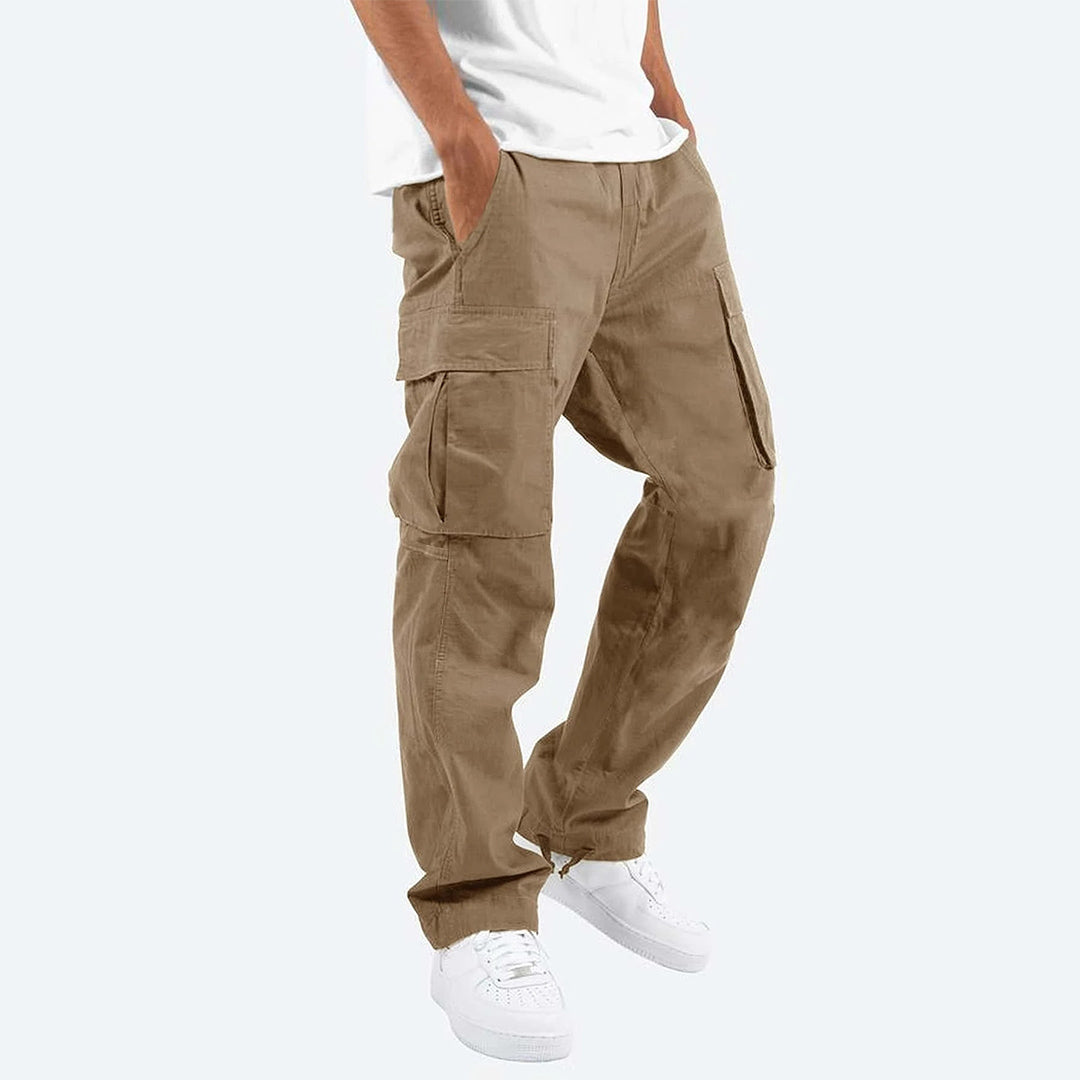 Men’s Cargo Pants in Relaxed Loose Fit | Durable Utility Trousers