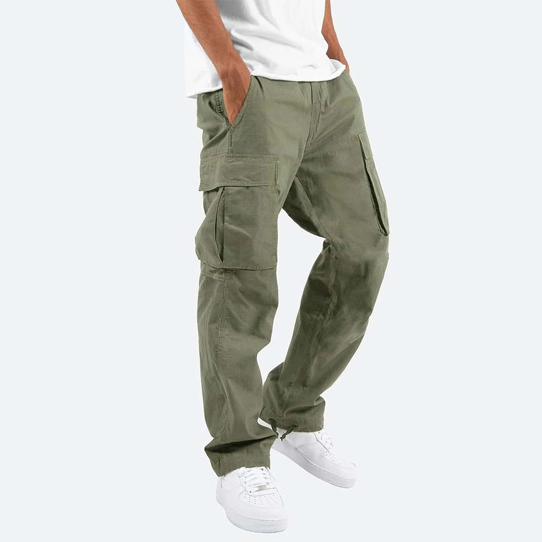 Men’s Cargo Pants in Relaxed Loose Fit | Durable Utility Trousers
