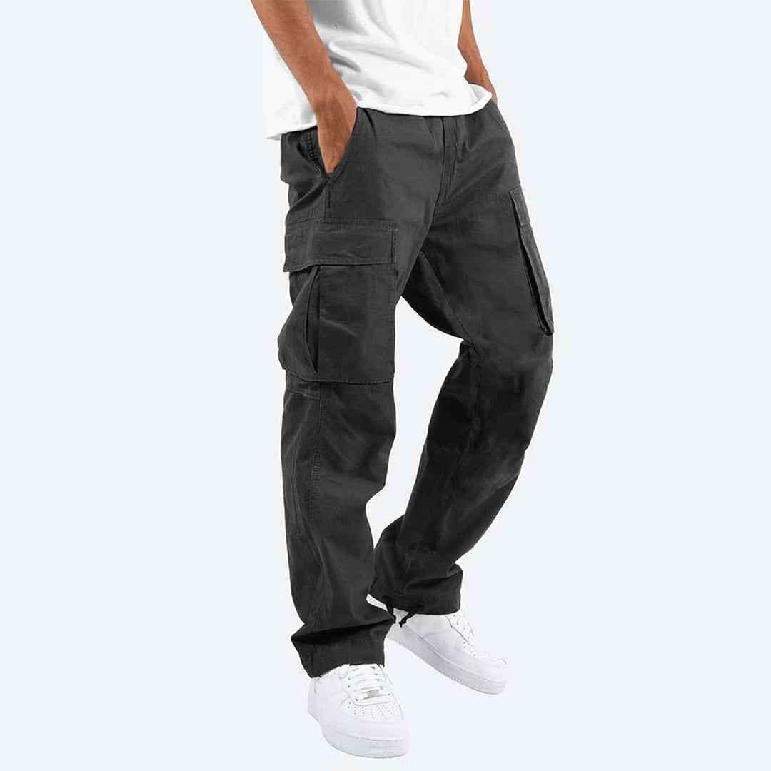 Men’s Cargo Pants in Relaxed Loose Fit | Durable Utility Trousers