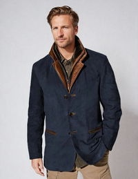 Men’s Vintage Leather Jacket | Classic Brown | Smart Casual Outerwear