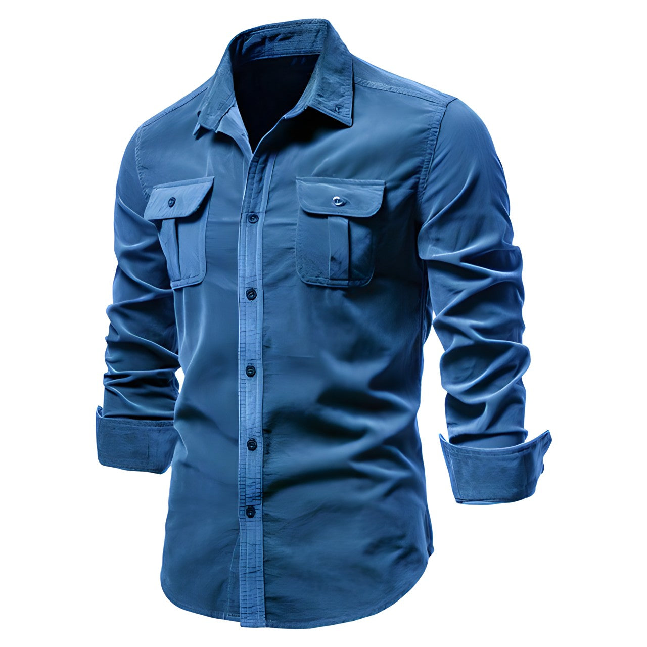 Men’s Slim Fit Polo Shirt with Classic Collar | Smart Casual Short Sleeve Top