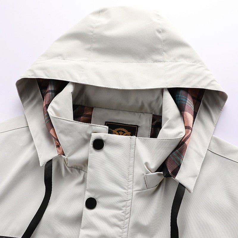 Men’s Waterproof Winter Jacket with Removable Hood | Warm All-Weather Coat