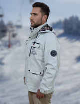 Men’s Waterproof Winter Jacket with Removable Hood | Warm All-Weather Coat