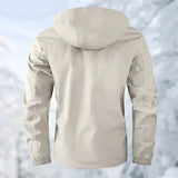 Men’s Waterproof Winter Jacket with Removable Hood | Warm All-Weather Coat