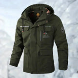 Men’s Waterproof Winter Jacket with Removable Hood | Warm All-Weather Coat