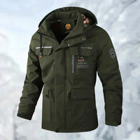 Men’s Waterproof Winter Jacket with Removable Hood | Warm All-Weather Coat