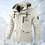 Men’s Waterproof Winter Jacket with Removable Hood | Warm All-Weather Coat