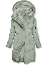 Women’s Elegant Coat | Long Winter Outerwear | Stylish Warm Jacket | Timeless Casual Layer