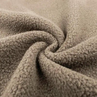 Men’s Suede Winter Coat with Polar Fleece Lining | Stylish Mid-Length Warm Jacket