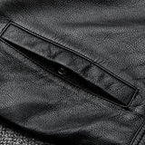 Unisex Classic Leather Jacket | Tailored Fit | Timeless Outerwear