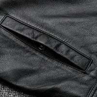 Unisex Classic Leather Jacket | Tailored Fit | Timeless Outerwear