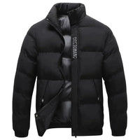 Men’s Puffer Winter Jacket with Waterproof Design | Warm Padded Coat for Cold Weather
