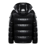 Men’s Puffer Jacket with Hood in Quilted Winter Style | Warm Insulated Coat